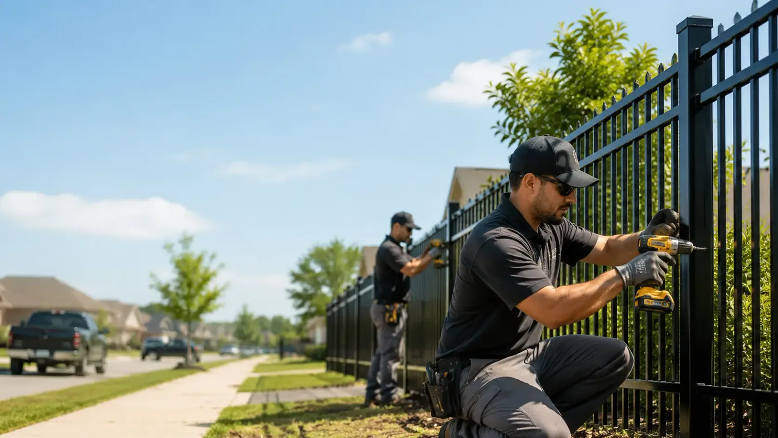 Metal Fence Installation in Wilsonville, OR